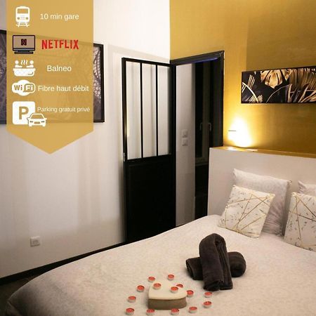 Loft De Courcaille - Balneo - Free Parking - Wifi Apartment Orleans Ngoại thất bức ảnh